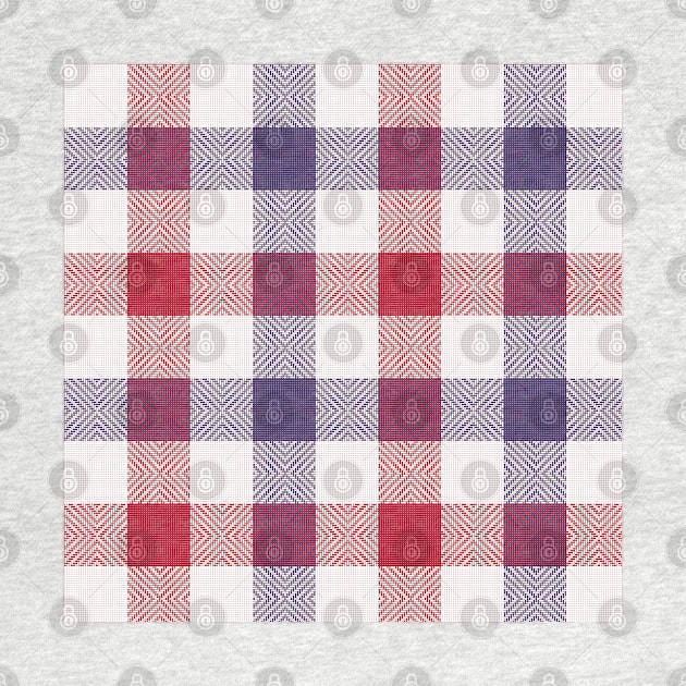 4 th of July Plaids , Tartans , Checks by justrachna